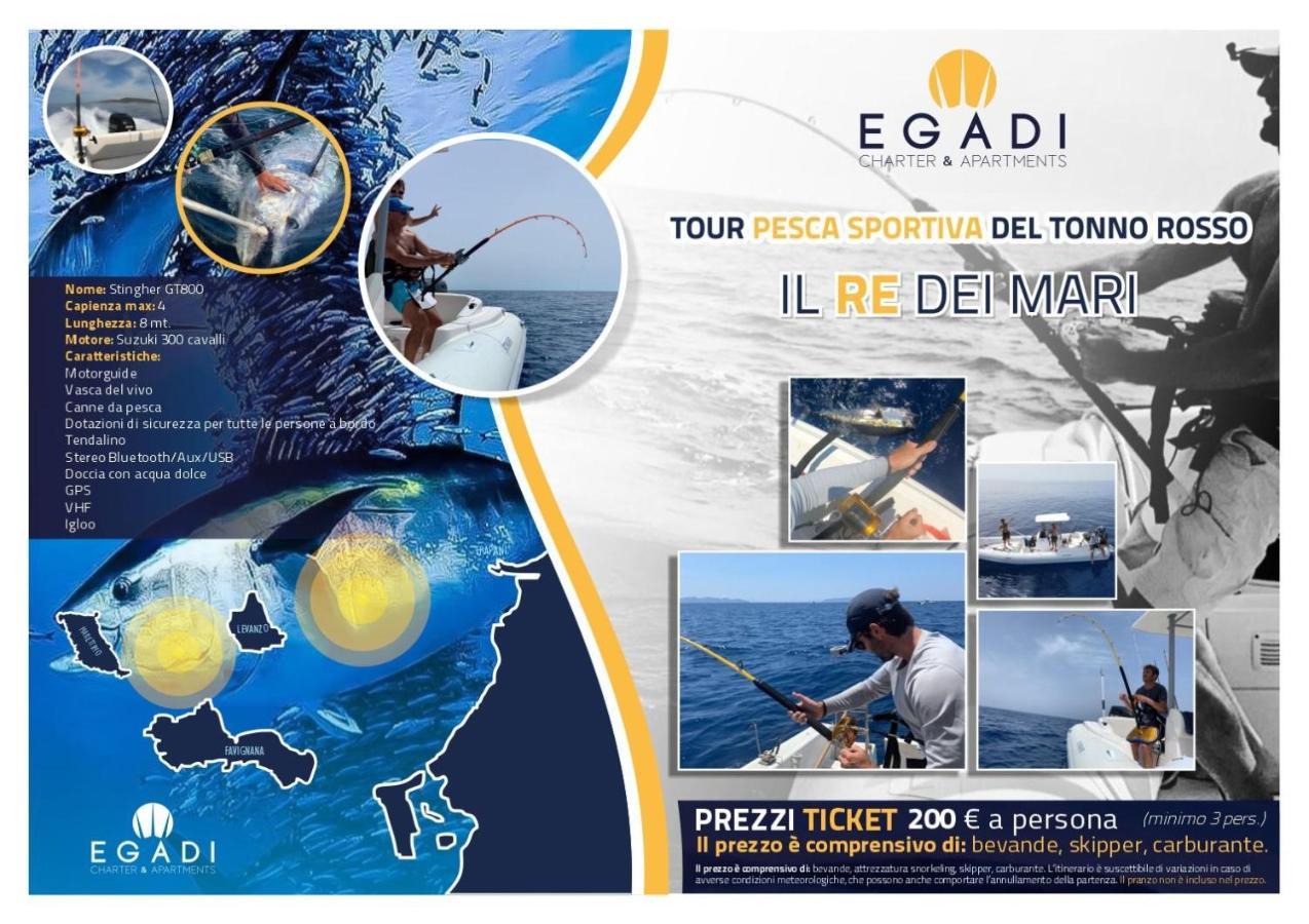 Egadi Apartments ファヴィニャーナ エクステリア 写真